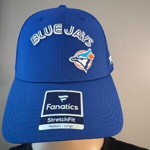 Men's Toronto Blue Jays Fanatics Royal Fundamental Tag Flex Hat NWOT